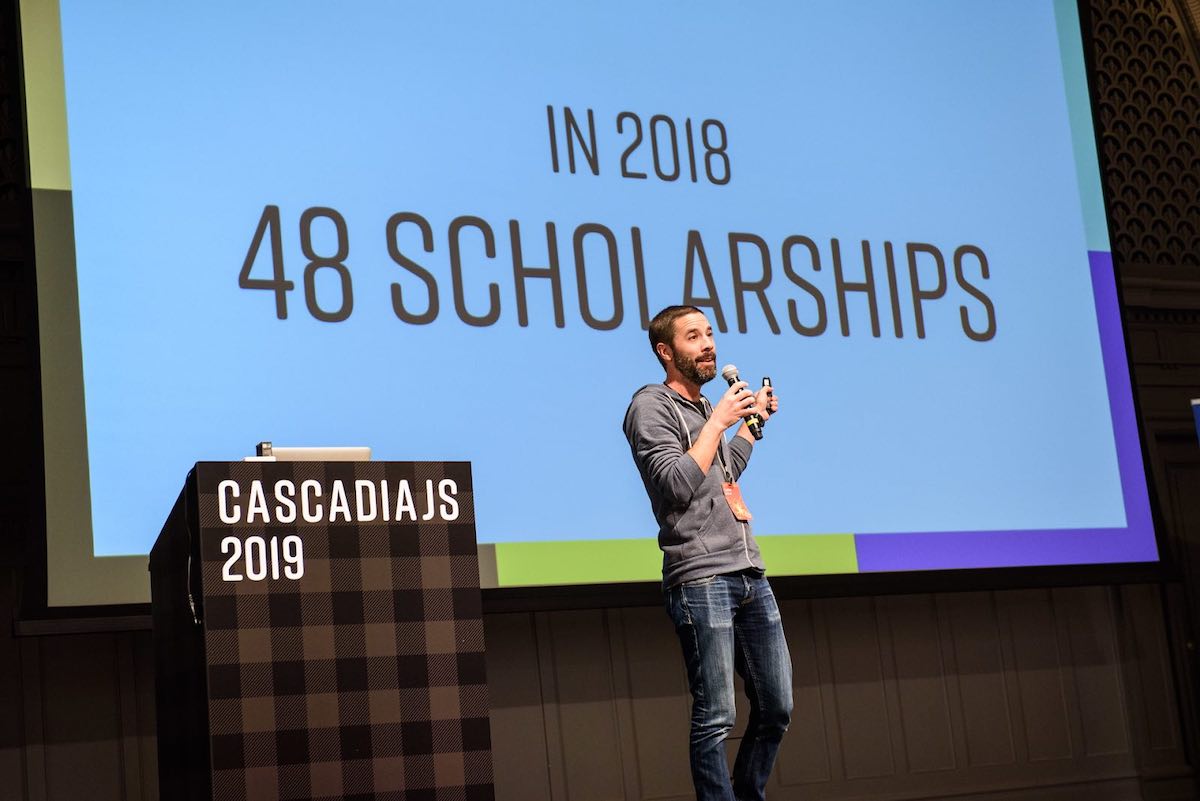 CascadiaJS 2019 scholarships